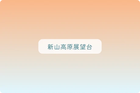 新山高原展望台